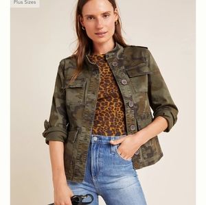 Sanctuary Lena Camo Utility Jacket- Anthropologie